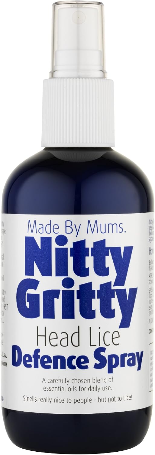 Nitty Gritty Head Lice Defence Spray 250ml, 250 ml (Pack of 1)