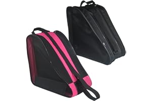 Gooyule Ice Skate Bag,Roller Skate Bags Skating Bag for Skating Enthusiast, Large Capacity Skate Bag Fits Quad Skates, Inline Skate and Most Roller Skate Accessories
