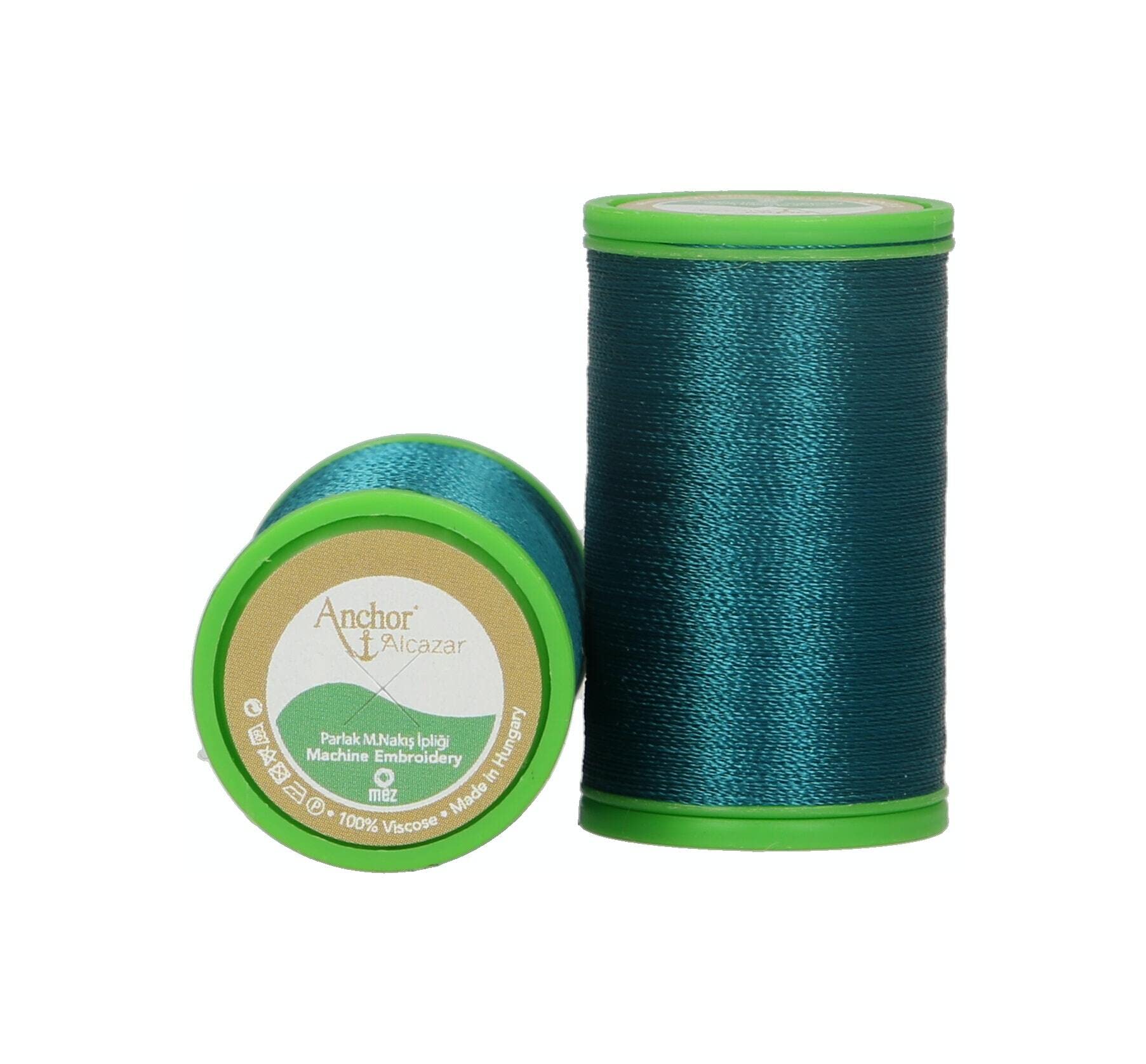 Anchor 4556040-00625 Machine Sewing Thread, 100% Viscose, 625, Thickness 40, 200 m, 12 g