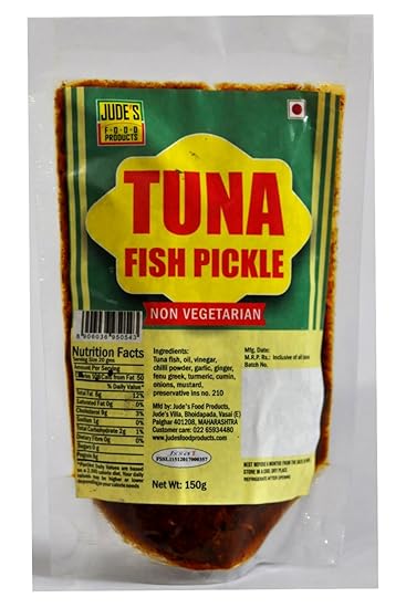 Judes Food Products Tuna Fish Pickle, 150 g