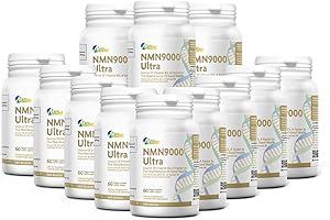ALLBE NMN 9000 Ultra Capsules - NAD Supplement Canada for Cellular Energy Metabolism, Repair, Immunity and Healthy Ageing - S