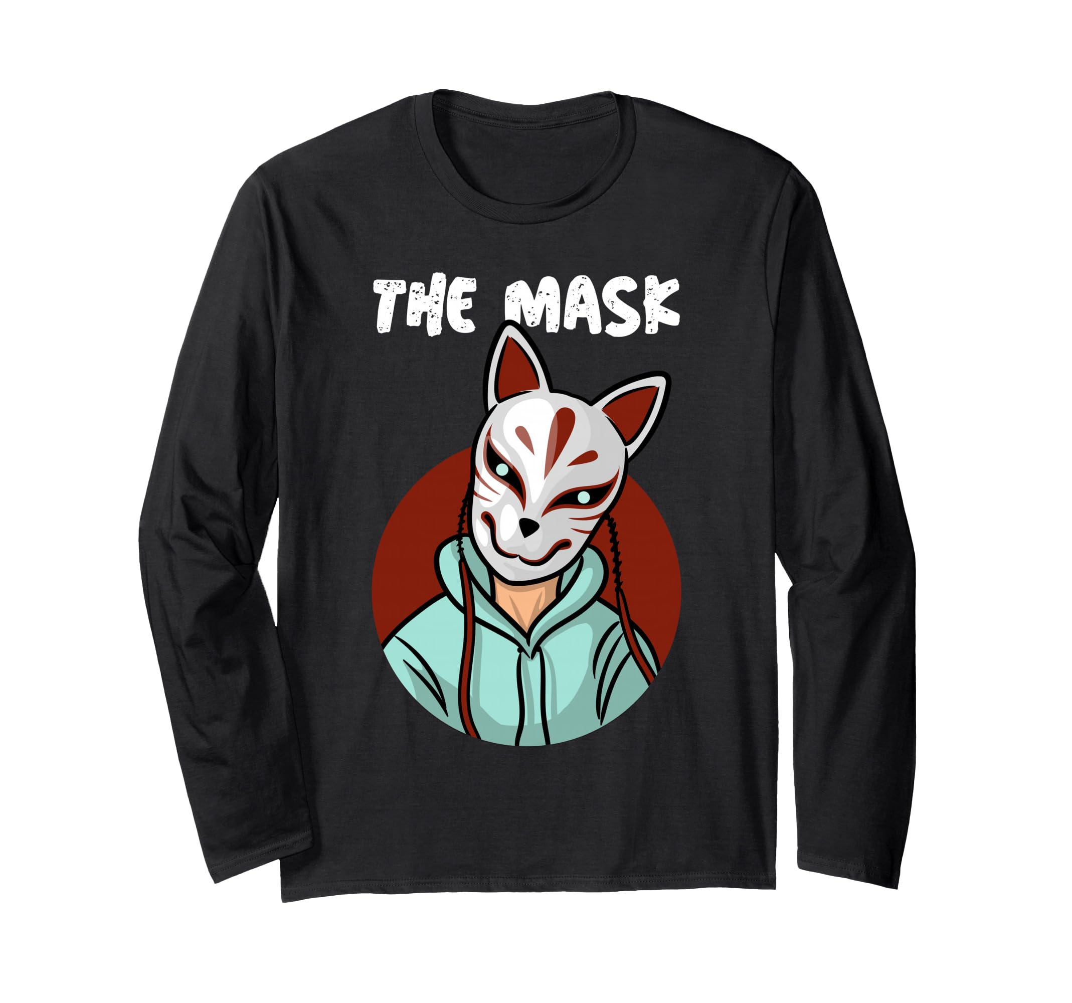 Kitsune the Japanese Nine Tailed Fox Long Sleeve T-Shirt