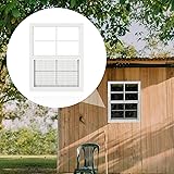 1 Pack Shed Window 14" x 21" Flush Mount Window