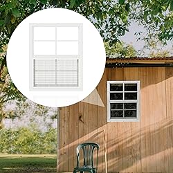 1 Pack Shed Window 14" x 21" Flush Mount Window