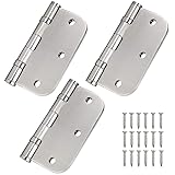 Stainless Steel Door Hinges, 3.5''X 3.5'' Ball