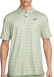 Nike Men's Dri-FIT Tour Golf Polo Sea Glass | Black