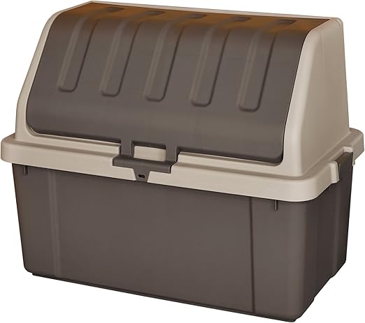 Amazon Jej ラシェッド ベランダストッカー 幅92奥行50高さ71cm ブラウン95 X 70 X 50 Cm 13 Kglashed Br 収納ケース ボックス オンライン通販