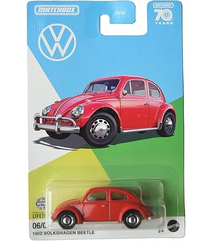 Amazon.com: Matchbox Commemorative Edition 1962 Volkswagen Bug
