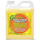 Smart 'n Easy Paint &amp; Varnish Remover Gel - Do It Yourself Friendly Paint Remover - Strips Multiple Layers of Acrylic, Latex, Oil &amp; Water-Based Paints &amp; Varnishes - 32oz