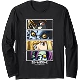 Death Note Close Up Character Eyes Anime Long Sleeve T-Shirt