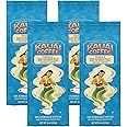 Kauai Hawaiian Ground Coffee, Vanilla Macadamia Nut Flavor - Gourmet Arabica Coffee From Hawaii's Largest Grower, Smooth, Delicious Flavor and Amazing Aroma - 10 Ounce (Pack of 4)