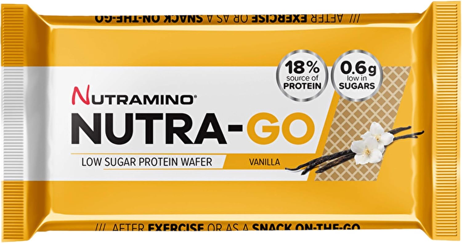 Nutramino Nutra-Go Low Sugar Protein Wafer, Vanilla, 12 x 39 g - Image 3
