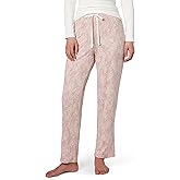TAHARI Women's Straight Leg Drawstring Pajama Pants with Pockets