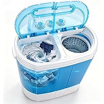 ZenStyle Portable Washer Compact Twin Tub 9.9 LB Mini Top Load
