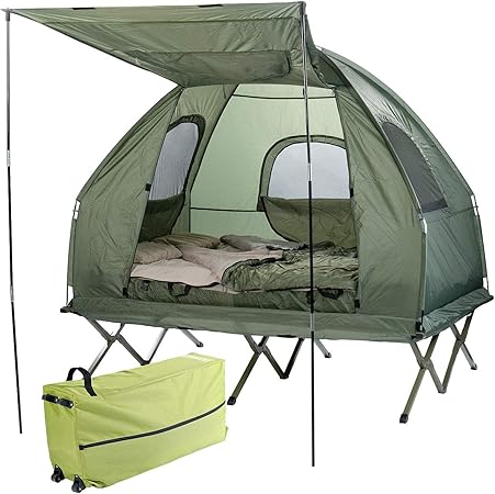 double tent bed