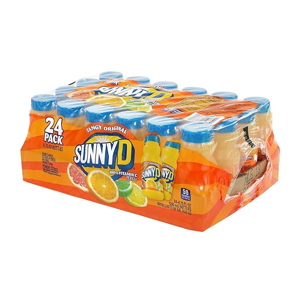 SUNNY DELIGHT TANGY ORIGINAL ORANGE FLAVORED CITRUS PUNCH, 6.75 OZ., 24/PACK (01286)