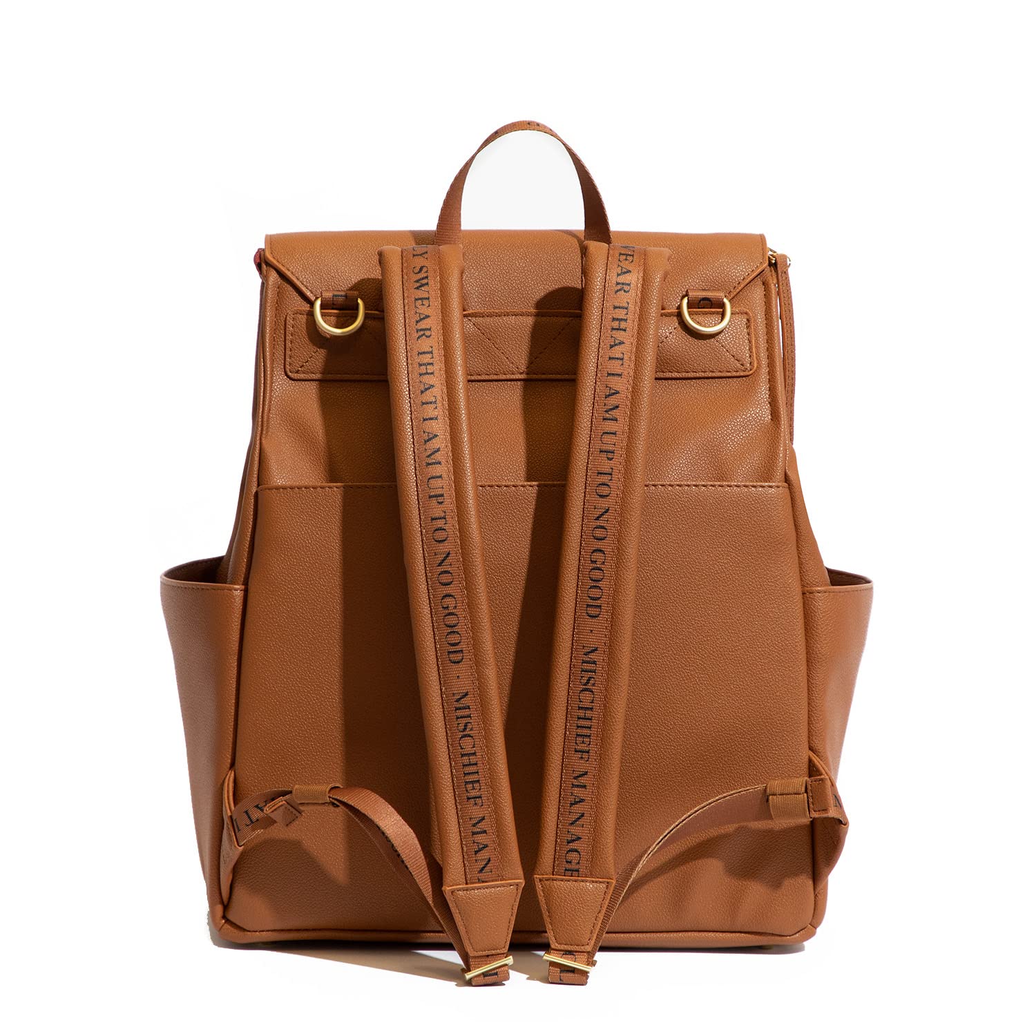 Freshly Picked Classic II Diaper Bag Backpack, Wipeable Vegan Leather With Changing Pad (Harry Potter V2)