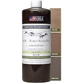 Concrete Resurrection Cement Stain Concentrate - Mocha (32 Ounce) | Water-based pigment for indoor flooring, outdoor patio and walkway; layered color effects complement brick, mortar and stone.