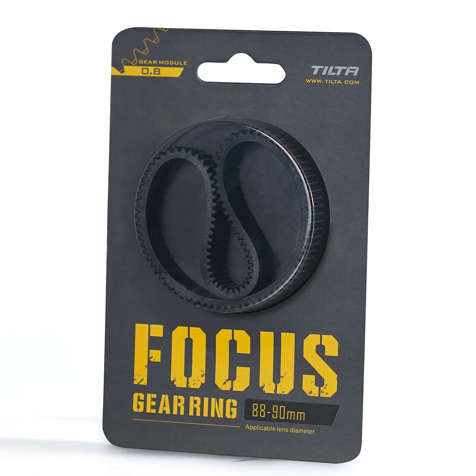 Tilta Seamless Focus Gear Ring for 88-90mm Lens 360° Seamless Rotation Silent for Tilta Mini Follow Focus Nucleus Nano DSLR 0.8 Mod Standard Gear Camera Lens Accessories TA-FGR-8890