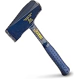 ESTWING Fireside Friend Axe - 14" Wood Splitting Maul with Forged Steel Construction & Shock Reduction Grip - E3-FF4, Blue