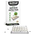 Bed Bug Detector – 6 Pack | Early Detection Bed Bug Trap, Monitor, and Detector for Home and Travel | Indoor Pest Control Traps for Bed Bugs