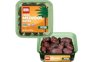 Natural Delights Medjool Dates – Large & Plump, Pitted Dates Medjool, Non-GMO Verified, Pesticide Free, Naturally Sweet Fruit