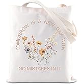 TGBJE Anne Novel Inspire Tote Bag Anne Book Literary Gifts Anne Green Quote Shopping Bag For Fans Literature Novelist Gift