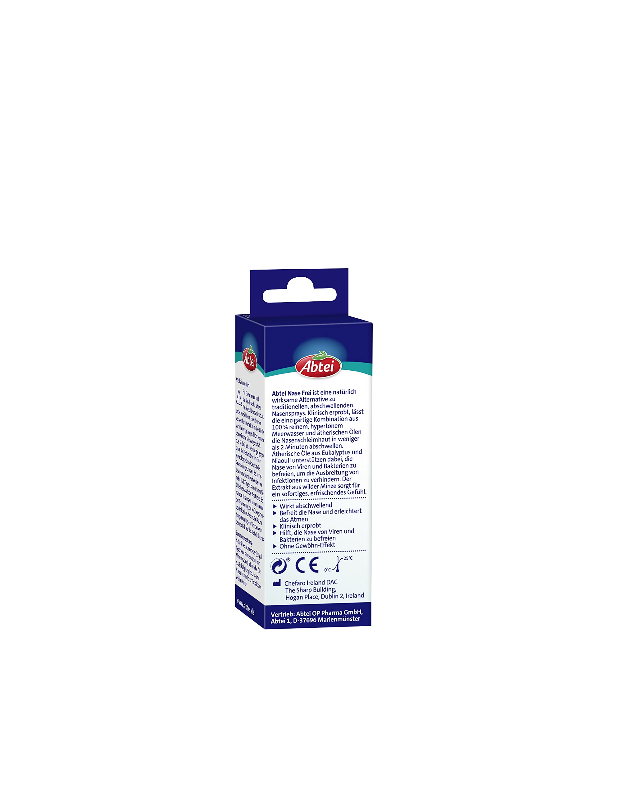 ABTEI Nase Frei Abschwellendes Nasenspray - Meerwasser & Eukalyptus - 20 ml 4