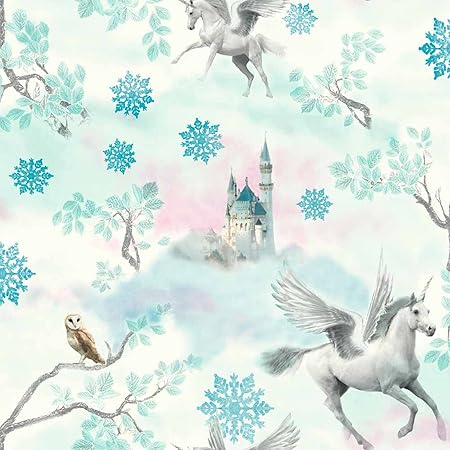 Arthouse Imagine Ice Blue Wallpaper 667800 Glitter Fun
