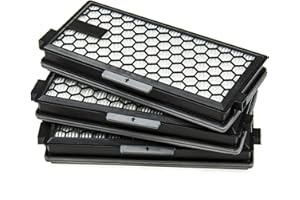 BIHARNT 3 Pack HEPA Airclean 50 Filter Replacement Compatible with Miele Active AirClean SF-AA 50 SF-HA 50 S4 S5 S6 S8 S8000 S8999 S6000 S6999 S5000 S5999 S4000 S4999 Compact C2 Complete C3 Vacuum Cleaner