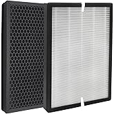 Vkinman 2Pcs APVEC07-P1 HEPA Filters with Activated Carbon, Replacement for VEWIOR ClearAir-A7 Replacement for AromaRoom H13 E-400 Air Purifier, Replaces PF001