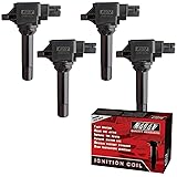 MACAX Set of 4 Ignition Coils UF747 22433AA700