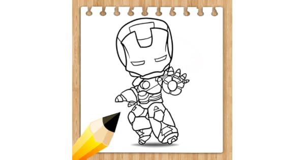 How To Draw A Super Hero Step By Step Amazon Com Au Appstore For Android