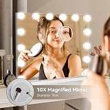 eklipt Hollywood Vanity Mirror 50x42cm with 14 LED Bulbs & Touch Control view 6