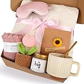 Birthday gift basket for ladies, self-care gifts, recovery care sets, heartwarming presents for women, birthday gifts for mothers, best friends, wives, girlfriends, and colleagues.