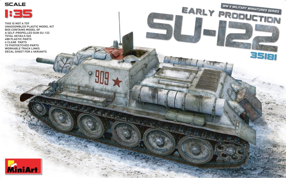 Plastic Model Assembly Kit Vehicles Military Model Number: 35181