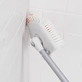 OXO Good Grips Extendable Tub Tile Brush 66-107cm Scrub Brush Pivot Head view 9