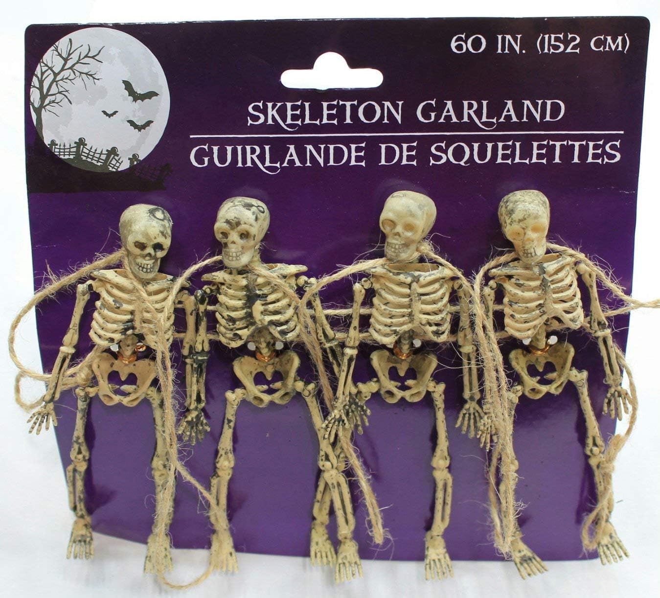 Skeleton Garland 3D 5 Ft