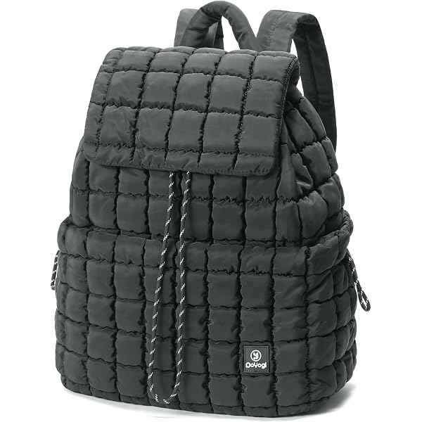 Amazon.com: GOKTOW Quilted Backpack for Women, Puffer Gym  display picture 1