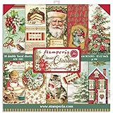Stamperia 12x12 Paper Pad - Classic Christmas 2020 (10 Double Sided Sheets)