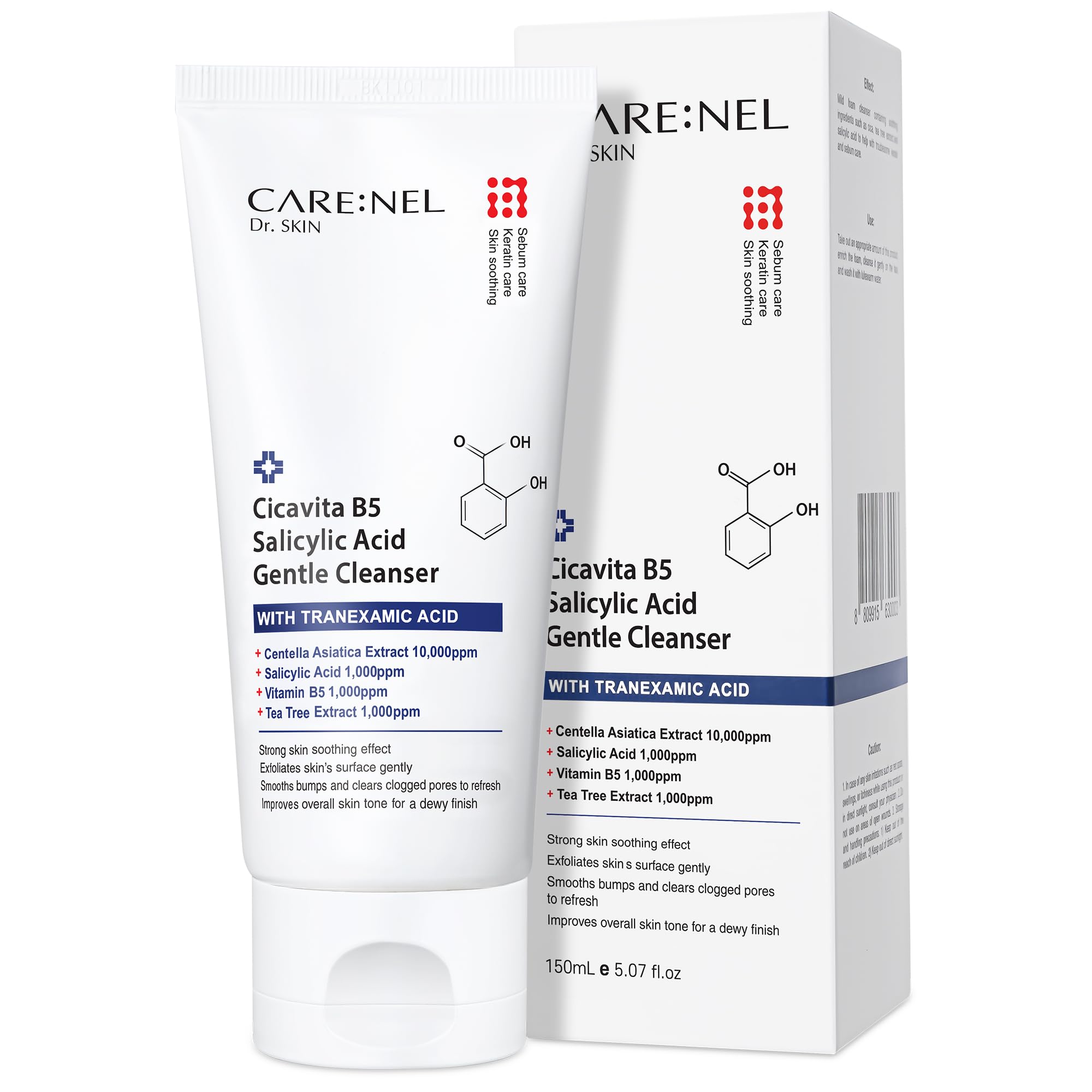 Facial Cleanser Centella Asiatica, Salicylic Acid, Tranexamic Acid Hyperpigmentation Treatment Cicavita B5 150ml