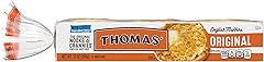 Thomas’ Original English Muffins, 6 Count, 13 Oz Package of English Muffins
