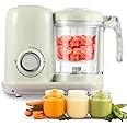 AMZBABYCHEF Baby Food Maker, 4 in 1 Baby Food Processor and Steamer, Baby Blender, Multifunctional Baby Puree Maker, Dishwasher Safe, Green, BFM002
