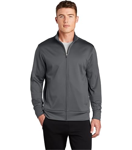 SPORT-TEK Unisex Sport-Wick Fleece Full Zip Jacket | Light Fleece