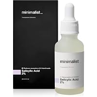 Minimalist Salicylic Acid 2% Exfoliant For Blackheads, Acne & Open Pores | Reduces Excess Oil & Bumpy Texture | BHA…