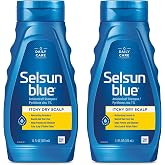 Selsun Blue Itchy Dry Scalp Anti-Dandruff Shampoo, 11 fl. oz., Extra-Hydrating Formula, Pyrithione Zinc 1% 2 pack