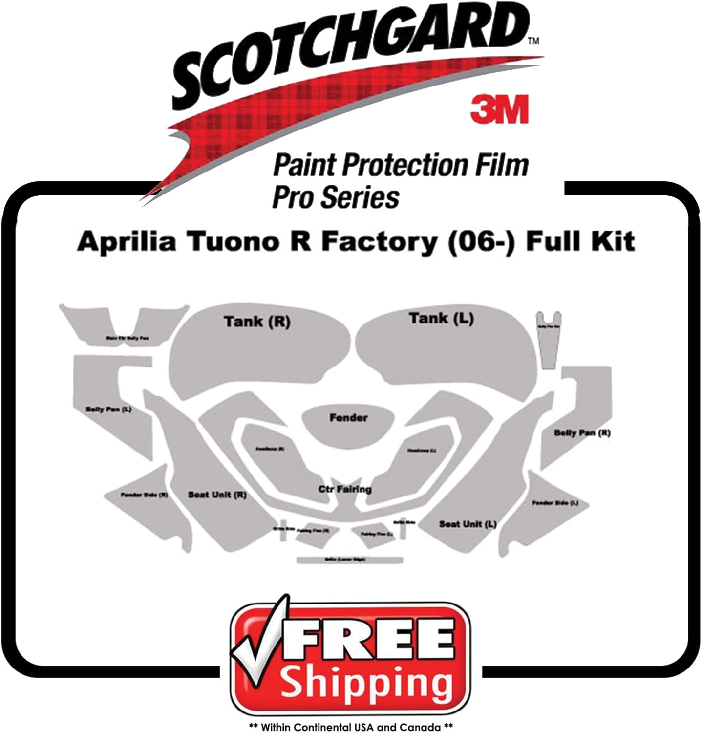 Best 2017 Aprilia Tuono 3M Factory Paint Protection Film