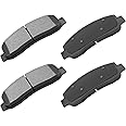cciyu D1069 Ceramic Front Brake Pad Set Fit For 2005-2011 For Ford For F-250 Super Duty,2005-2012 For Ford For F-350 Super Duty,2010-2012 For Ford For F-450 Super Duty