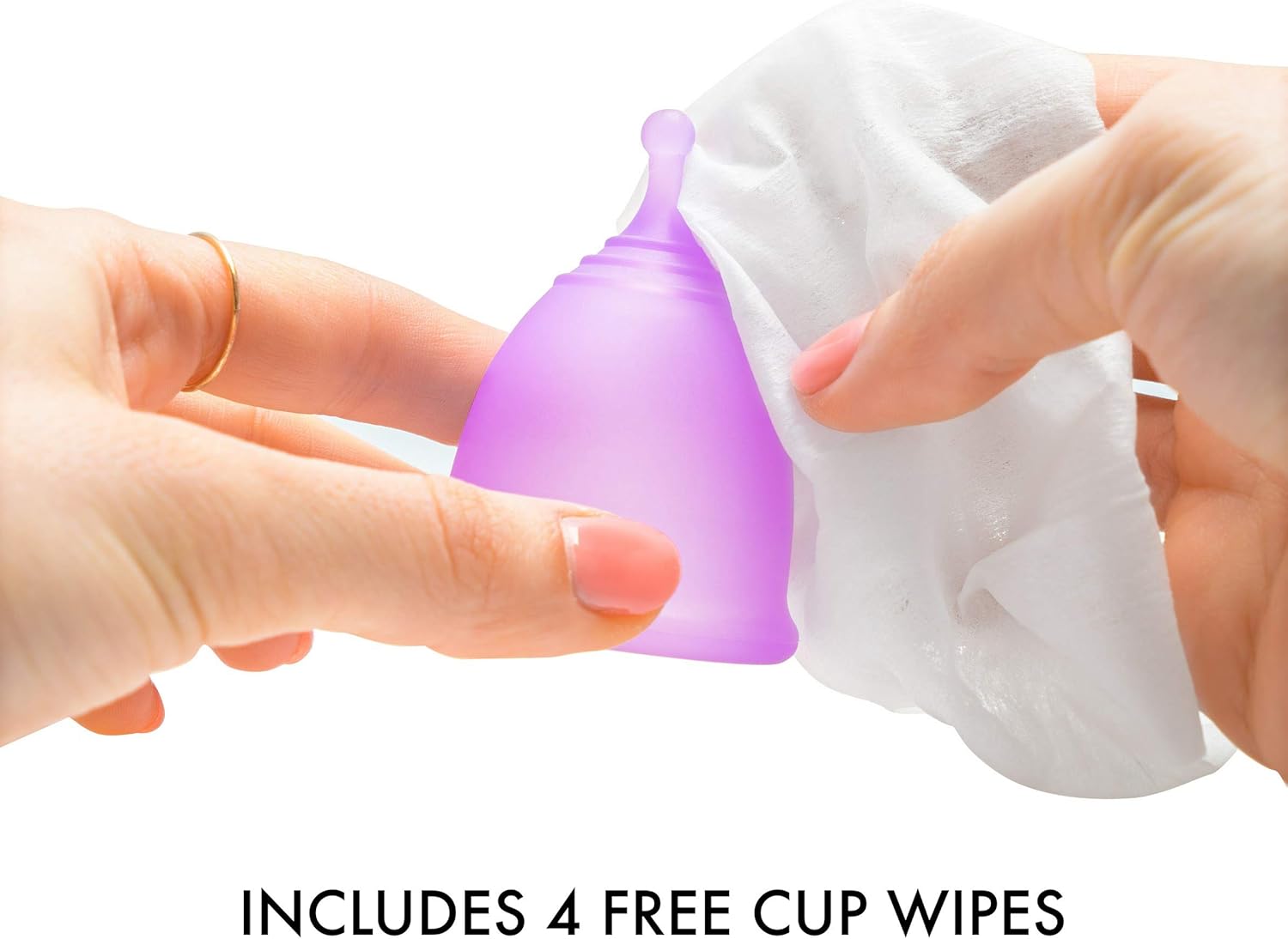 Pixie Menstrual Cup - Ranked 1 for Most Comfortable Reusable Period Cup and Best Removal Stem - Tampon and Pad Alternative - Every Cup Purchased One is Given to a Woman in Need! (Large): Health & Personal Care