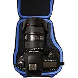 Alltravel DSLR Camera case compatible with Canon EOS REBEL T7, T7i, T6, T8i, SL3, EOS 2000D, 4000D, 90D, EOS M50 Mark II, EOS